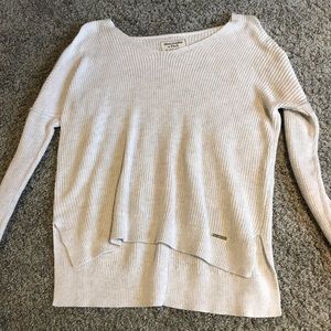 Abercrombie white sweater